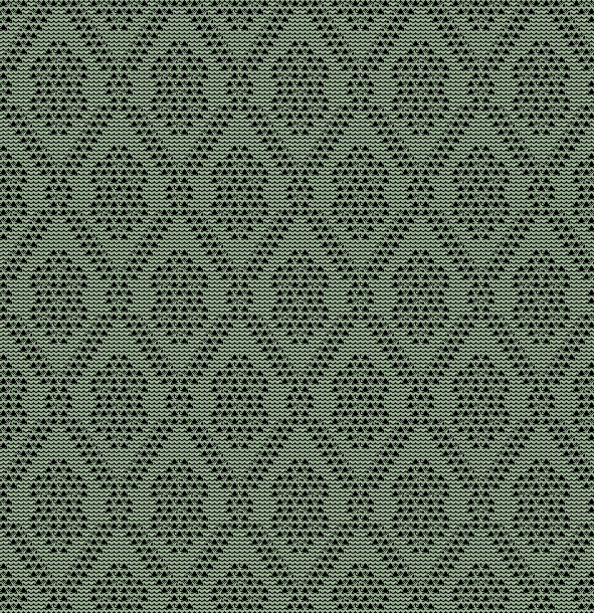 Rose Trellis Stitch Pattern Adapted For 24Stitch Punchcard Knitting Machines Brenda A. Bell